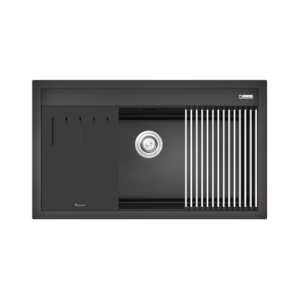 chậu rủa bát đá Konox Terra 860 black