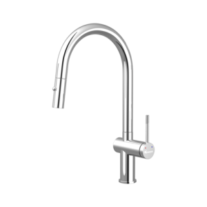 vòi rửa bát dây rút nóng lạnh Konox Comfor Chrome