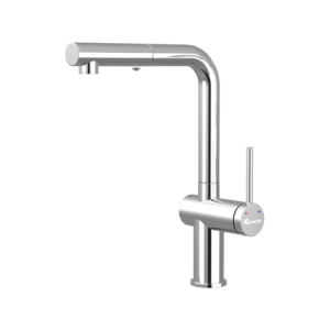 Vòi rửa bát dây rút nóng lạnh Konox Stream Chrome